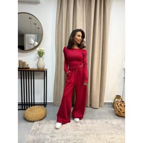 Piros vállon ejtett szett