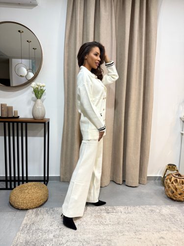 Fehér-fekete elegáns szett