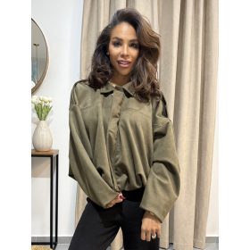 Khaki cipzáros Jacket